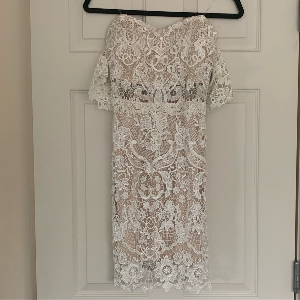 Red Dress Boutique- Ivory Lace Dress
